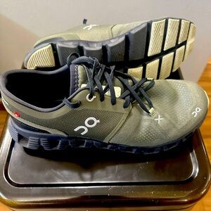 On running shoe.  EUC